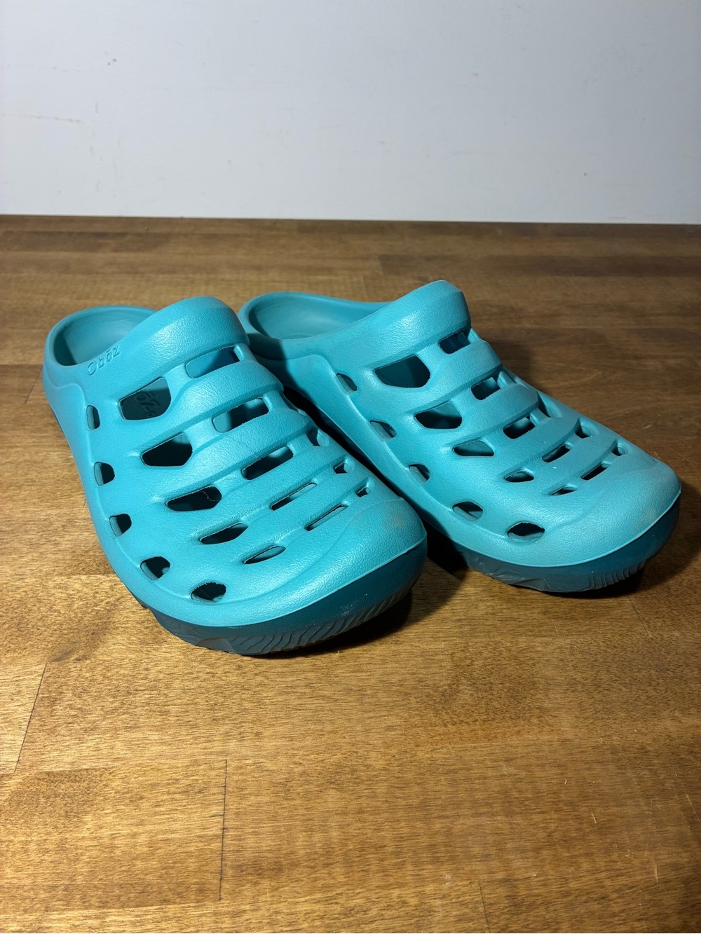 Oboz Whakata Coast Clogs Turquoise Blue W8 M6 Unisex Slip On Shoes